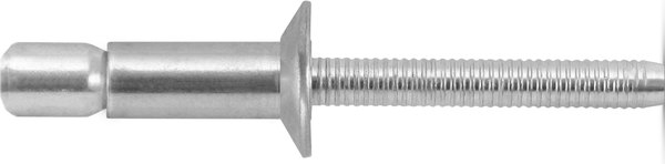 1/4" X .910 (.415-.725 GRIP) COUNTERSUNK STRUCTURAL RIVET ALL STEEL, ROHS COMPLIANT